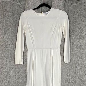 White cocktail dress